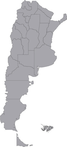 Mapa Vectorizado De La Republica Argentina