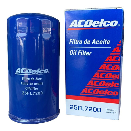 Filtro Aceite Acdelco 25fl7200 Dmax 2.5