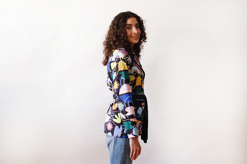 Imagen 6 de 8 de Camisa Con Estampado Y Textil Tecnológico Camisea Manifesto