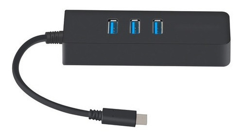 Adaptador Delta Usb 3.0 A Lan Rj45 + Hub 3 Puertos Usb 3.0