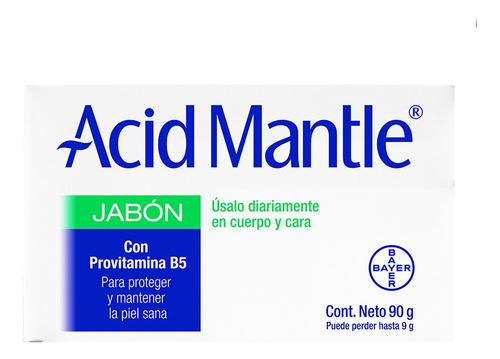 Jabon Acid Mantle - GR Fragancia Neutro Tipo de envase Sobres monodosis