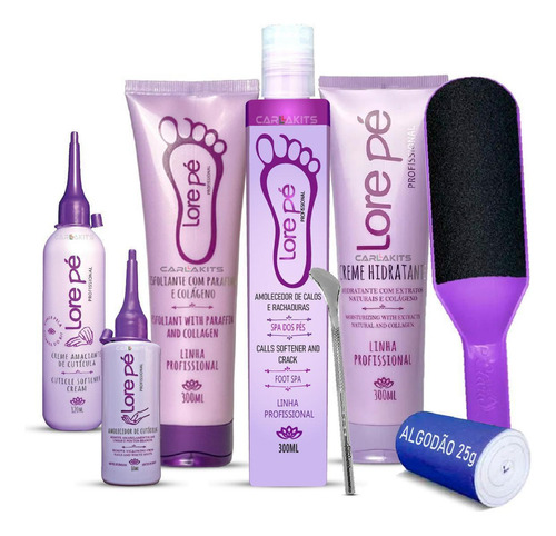 Lorepé Amolecedor De Calos Cutículas Esfoliante Creme E Lixa