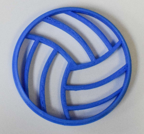 Cortador De Galletas Voleibol Sport  Fondant Letra Oca Cgr3