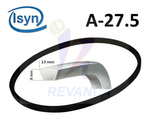 Correa De Lavadora A-27.5 G.e Isyn