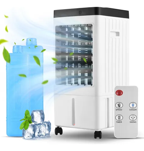 Ventilador Eléctrico, Enfriador, Temporizador Evaporativo, C