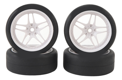 Juego De Llantas Rc Tires, 4 Unidades, Llantas Hexagonales D