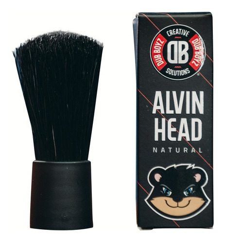 Pincel Alvin Head Natural Cerda Automotivo Dub Boyz