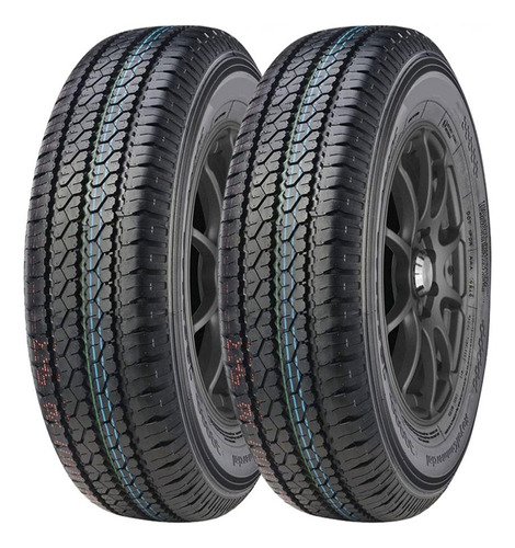 Kit 2 Pneus Compasal 185/100r14c Vanmax 8 Lonas 102/100r