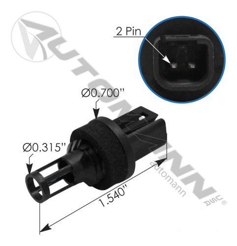 Oem Ase3000p Sensor De Temperatura De La Cabina Fld Prostar