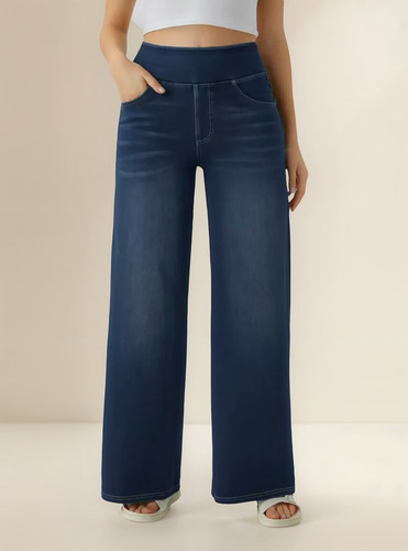 La Moda De Los Jeans De Mezclilla Enfatiza A Las Mujeres Dis