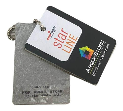 Laminado Starline Agata Grey 4845 Suede - Formica Mate