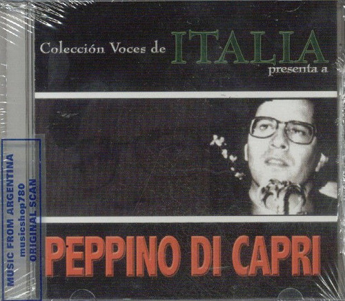 01 Cd: Peppino Di Capri: Colección Voces De Italia Presenta 