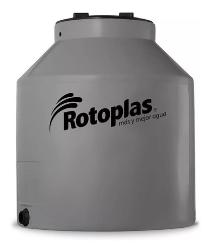 Tanque De Agua Rotoplas ® Gris 600 Litros Tricapa Gtia20años