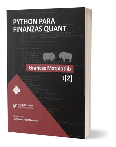 Libro Python Para Finanzas Quant - Gráficas Matplotlib