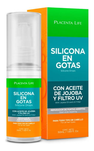 Placenta Life Silicona En Gotas 80ml