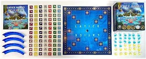 Juego De Mesa Latice Hawaii/estrategia