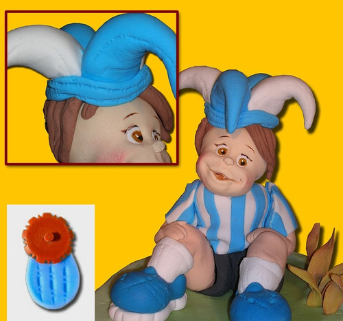 Imagen 4 de 7 de Marcador De Costuras Parpen - Fondant - Porcelana Fría