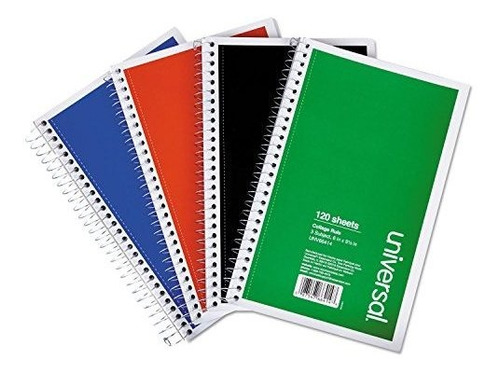 Cuaderno Espiral, Block N Universal ******* Sub. Cuaderno En