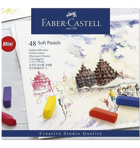 Faber-castel Fc  Creative Studio Soft Pastel Crayons (48 Uni