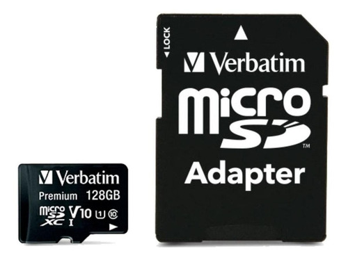 Memoria Verbatim Micro Sd 128gb 90mb