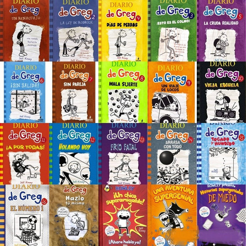 Diario De Greg: Greg, De Jeff Kinney. Serie Greg Editorial Rba, Tapa Blanda, Edición Primero En Español, 2022