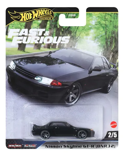 ホットウィールNissan Skyline GT-R Hot Wheels Premium Fast And Furious Nissan Skyline Gt-r Negro