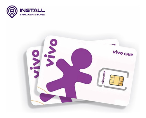 Chip M2m Para Rastreador E Telemetria Vivo 20mb Plano Mensal