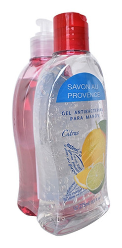 Jabon Liquido + Gel Antibacterial 275 Ml Savon Duo Pack Fragancia Citrus