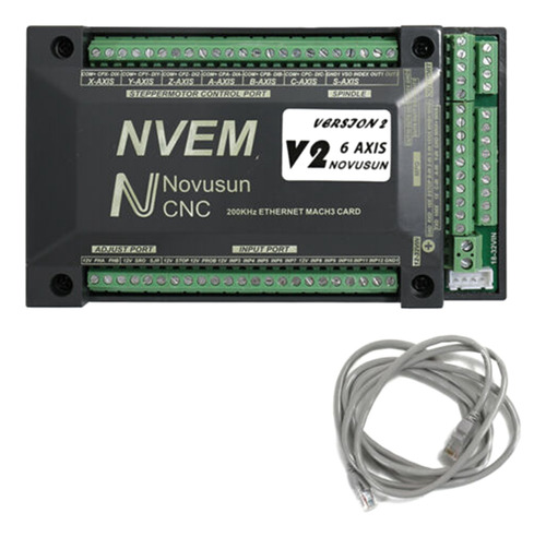 Para Grabador Cnc Nvum De 6 Ejes Mach3, Tarjeta Usb, 300 Khz