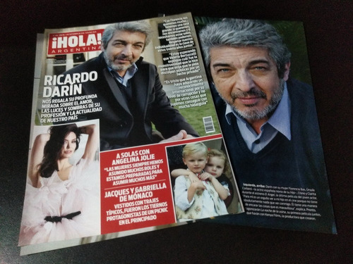 Ricardo Darin * Tapa Y Nota Revista Hola 408 * 2018