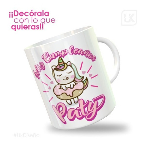 Tazas Personalizadas Con Dulces O Flores En Cajas Decoradas