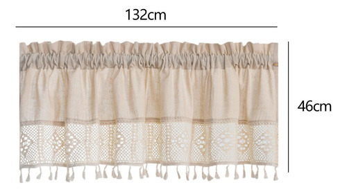 Cortinas De Lino Para Puertas De Granero, Cortinas Cortas