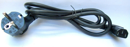 Cable Power 220v Interlock Ficha L Schuko Europea Nuevos