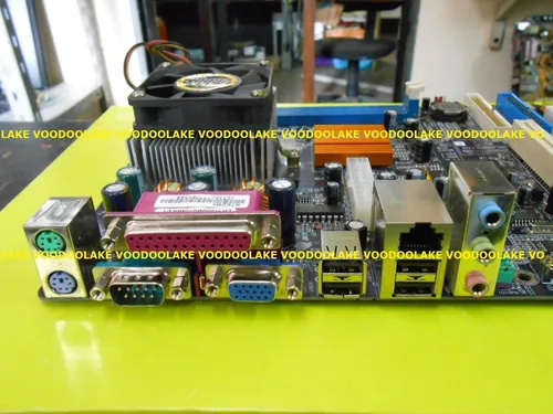 Motherboard Ecs K7som+ (v7.5c) Micro Onboard - Retro (Usado)