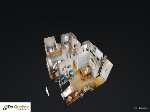 Imagem 9 de 30 de Apartamento Conta Com Living Que Comporta Dois Ambientes Muito Aconchegantes E Área Íntima Com 3 Dormitórios, Sendo 1 Suíte. - A14767 - 69839553
