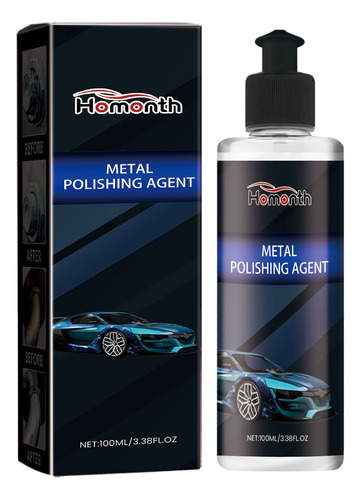 Agente De Pulido D Metal Polish, Removedor De Óxido, Inoxida