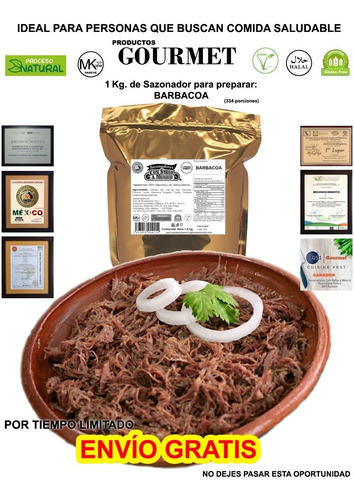 Barbacoa 1kg (especias 100% Naturales)