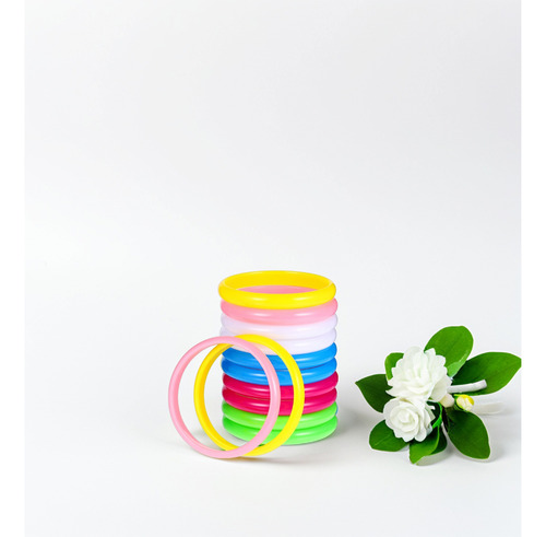 36 Brazaletes De Plástico De Colores Caramelo, Brazaletes C