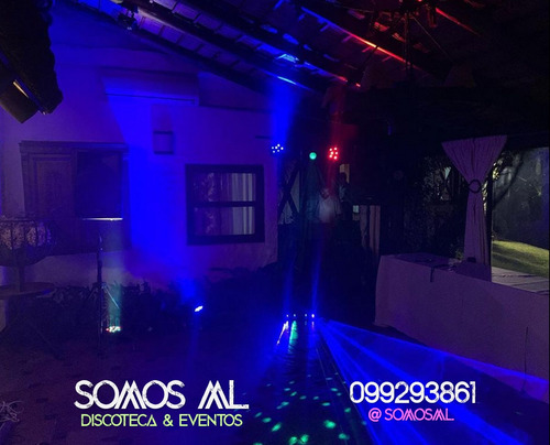Imagen 5 de 5 de Servicio Discoteca Dj Audio Luces Pantalla - Empresa Reg.