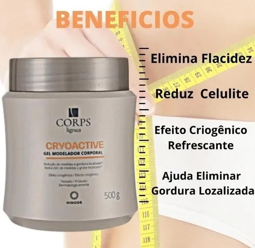 Gel Emagrecedor 500g Hinode Queima Gordura - Emitimos