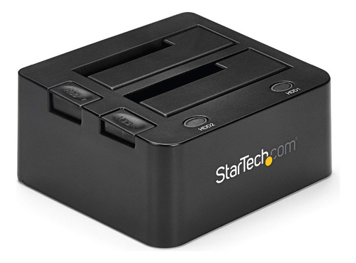 Startech Estación De Acoplamiento Usb 3.0 A Sata De Doble . Color Negro