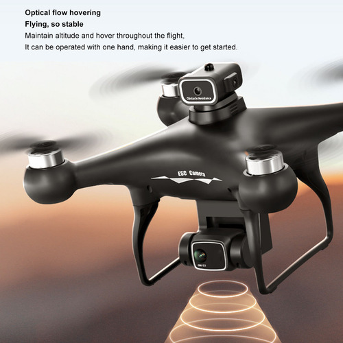 Cuadricóptero Plegable S116 Rc Drone Hd Con Cámara Dual Sin