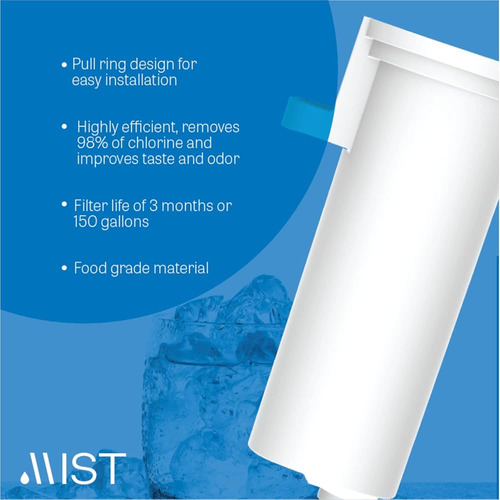 Filtro De Agua Mist Para Máquina De Hielo Ge Opal Nugget - P