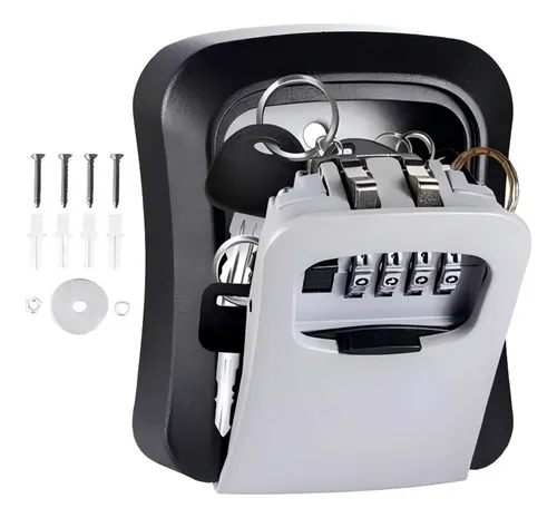 comprar Caja De Seguridad De Metal Con Clave Para Llaves