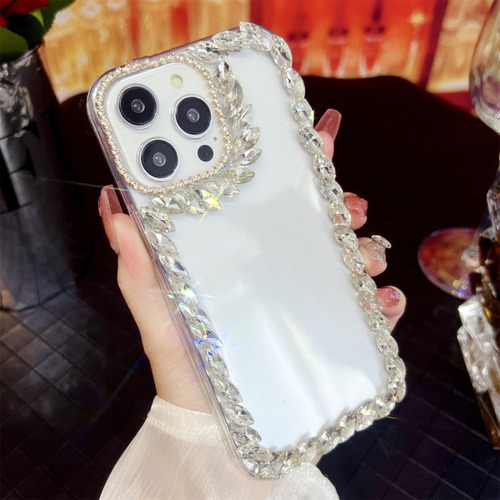 Funda De Teléfono For Moto G 8, 7, 6, 5, 4, 3, 2, 1 0, Diamantes De Imitación, Cristal Brillante, Purpurina Brillante,