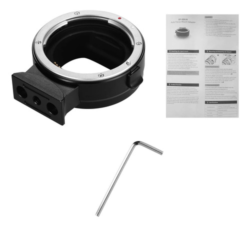 Adaptador Rf Lente Canon Ef E Ef-s Mirrorless Eos R Rp R7 R8