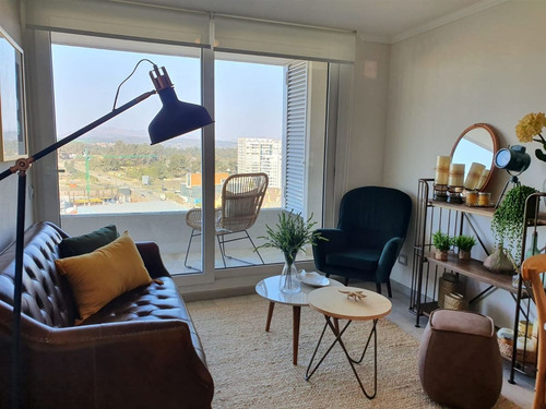 Vendo Depto 2h2b1e1b En Concón Piso 4 Gran Oportunidad 91mt