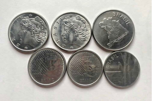 Lote De Monedas Brasil 1970 - 1997