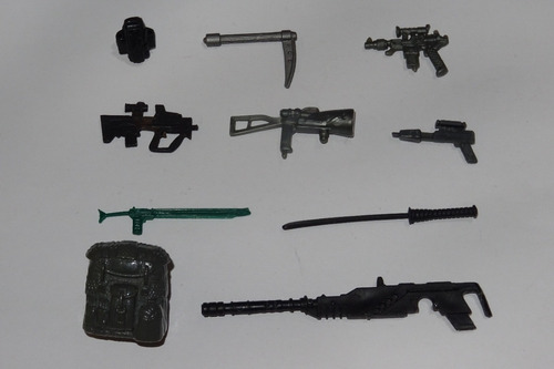 Gi Joe Lote De Armas Y Accesorios Vintage L27