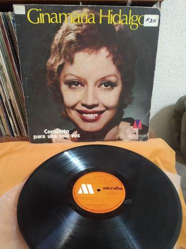 Ginamaria Hidalgo - Concierto Para Una Sola Voz Vinilo Lp